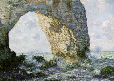 Felsbogen von Claude Monet